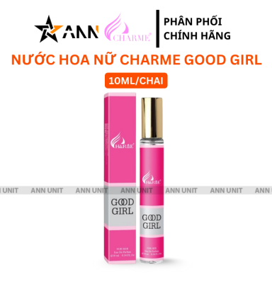 Nước Hoa Nữ Charme Good Girl 10ml - Hương Thơm Quyến Rũ Ngọt Ngào - CGG10MLLE