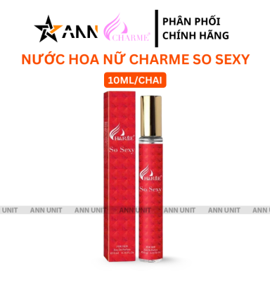 Nước Hoa Nữ Charme So Sexy 10ml Hương Thơm Quyến Rũ Cuốn Hút - CSS10MLLE