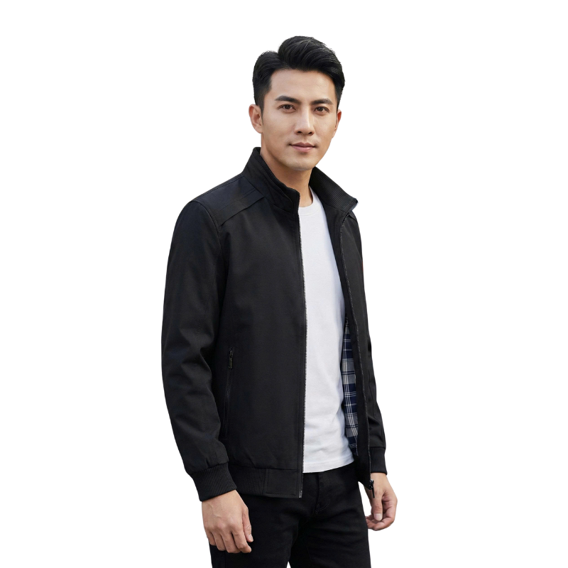 27749_31_20251223154546.png Áo Khoác Dù Nam Cổ Trụ - Áo Khoác Cổ Trụ Trơn Form Đứng Mặc Đẹp Có Big Size - AK099