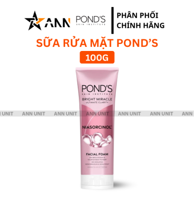 Sữa Rửa Mặt Pond's Skin Institute Niasorcinol Màu Hồng 100g - 8934868176503