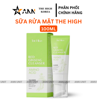 Sữa Rửa Mặt The High Red Ginseng Cleanser 100ml - 8938524466151