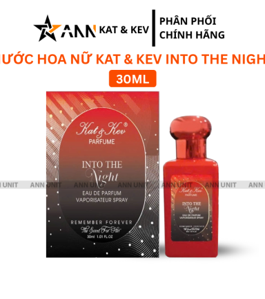 Nước Hoa Nữ Kat Kev Into The Night 30ml - Hương Thơm Sang Trọng Quyến Rũ - 8936213271178