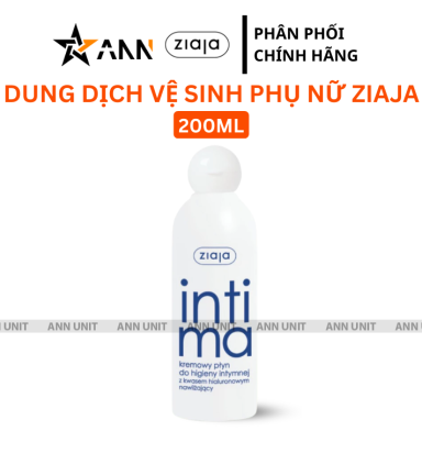 Dung Dịch Vệ Sinh Phụ Nữ Ziaja Intimate 200ml Xanh Dương Đậm - DDVSPNZXDD