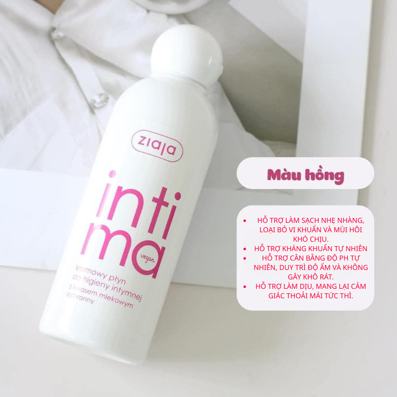 Nguồn hàng sỉ dung Dịch Vệ Sinh Phụ Nữ Ziaja Intimate 200ml Màu Hồng 5 Nguồn hàng sỉ dung Dịch Vệ Sinh Phụ Nữ Ziaja Intimate 200ml Màu Hồng
