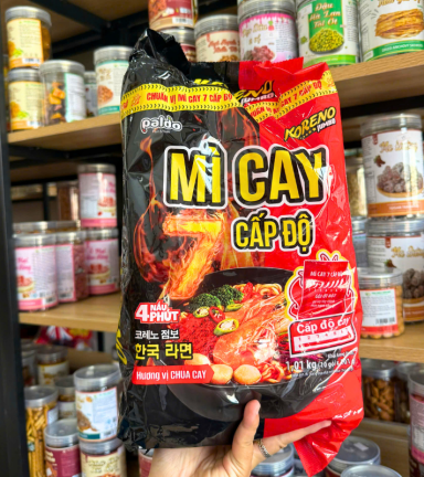Mì Cay 7 Cấp Độ Koreno - Mì Cay Hàn Quốc 10 Gói - 8936028643481