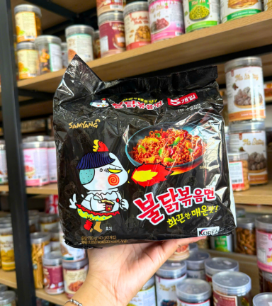 Mì Gà Cay Samyang - Mì Cay Hàn Quốc 5 Gói - MGMT01