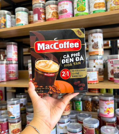 Cà Phê Đen Đá Mac Coffee - Cà Phê Đen Đá Hòa Tan 2 In 1 220g - 8936024244033