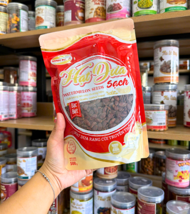Hạt Dưa Sạch Minh Phát 500g - Hạt Dưa Loại Đặc Biệt Túi Zip - 8936215700515