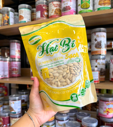 Hạt Bí Vàng Minh Phát Loại 1 500g - Hạt Bí Sạch Minh Phát - 8936216700546