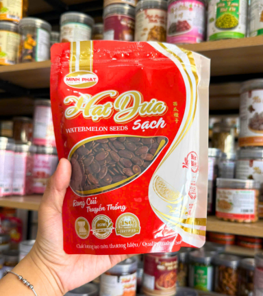 Hạt Dưa Sạch Minh Phát 350g - Hạt Dưa Minh Phát Túi Zip - 8936215700591