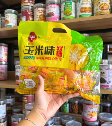 Kẹo Bắp Đài Loan - Kẹo Ngô Thơm Ngon 500g - 6949891100168