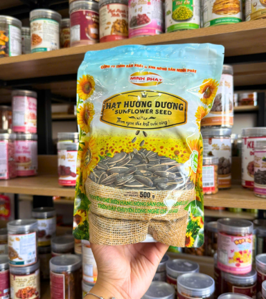 Hạt Hướng Dương Minh Phát Gói 500g - 8938508640522