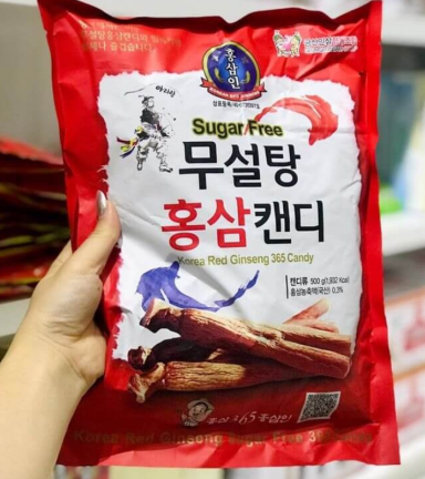 Keo Sâm Đỏ Sugar Free Hàn Quốc 500g - KSDHQ01