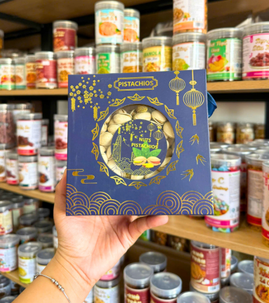Hạt Dẻ Cười Nuts Pistachios - Hộp Quà Tết - 7884925375273