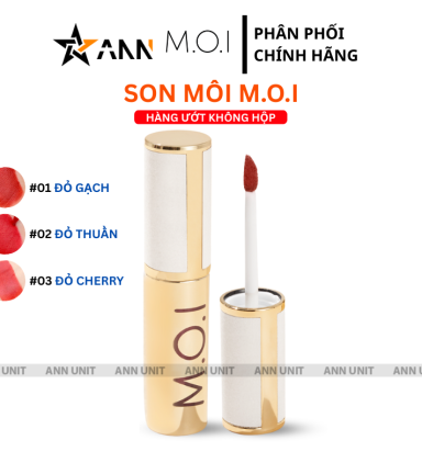 Không Hộp - Son Môi Love M.O.I Màu Vàng - Son Moi 3 Màu - SMOI01