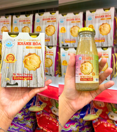 Tổ Yến Chưng Đường Phèn Suminest Khánh Hòa Lốc 4 Chai 180ml - 8938554382834