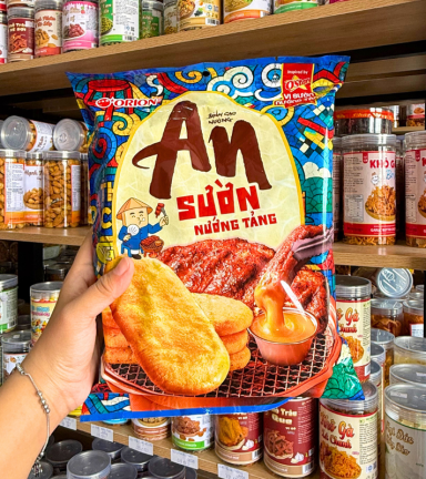 Bánh Gạo ORION AN Vị Sườn Nướng Tảng 105.8g (14 gói x 7.56g) - 8936029424966