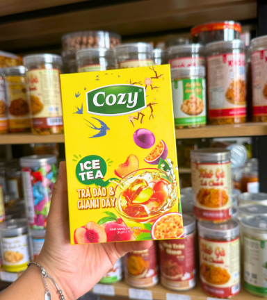 Trà Đào & Chanh Dây COZY 120g (8 gói x 15g) - 8936010533219