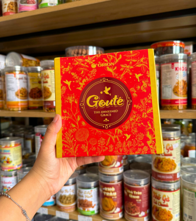 Bánh Mè Giòn ORION GOUTE Hộp Giấy Đỏ 158,4g (4 gói x 39,6g) - 8936036028911