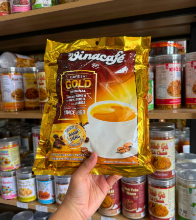 Cà Phê Sữa Hòa Tan VINACAFE GOLD ORIGINAL 480g (24 gói x 20g) - 8934683008614