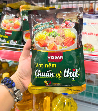 Hạt Nêm VISSAN Chuẩn Vị Thịt 200g - 8934572301598