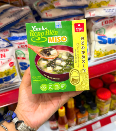Canh Rong Biển Miso Chay Mặn Đều Dùng Được 50g (10 Gói x 5g) - 8938501349385