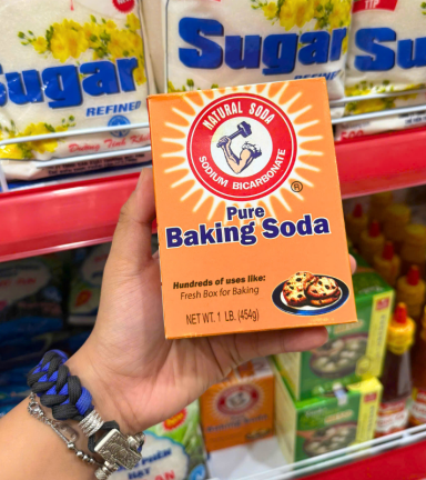 Bột Baking Soda Natural Soda - Bột Nở Hộp Giấy 454g - 8938563903013