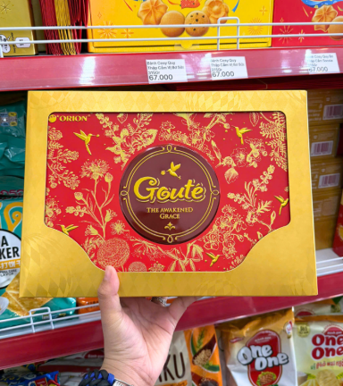 Bánh Mè Giòn ORION GOUTE Hộp Thiếc Mix Vị 475,2g - 8936036024173