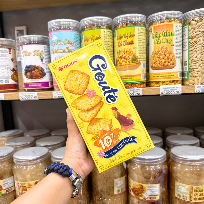 Bánh Mè Giòn ORION GOUTE 158.4g 5 Bánh Mè Giòn ORION GOUTE 158.4g