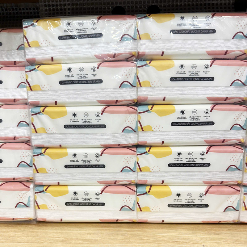 Shop sỉ combo 3 Gói Giấy Ăn Đa Sắc Top Gia 11 Shop sỉ combo 3 Gói Giấy Ăn Đa Sắc Top Gia