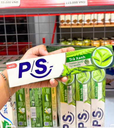 Kem Đánh Răng P/S Trà Xanh 180g - KDRPSTRAXANH