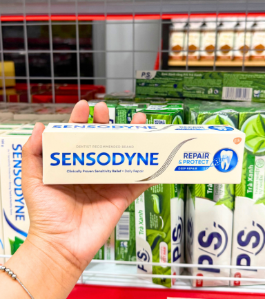 Kem Đánh Răng Sensodyne Fresh Mint Giảm Ê Buốt Tuýp 100g - KDRSFMGEB100G
