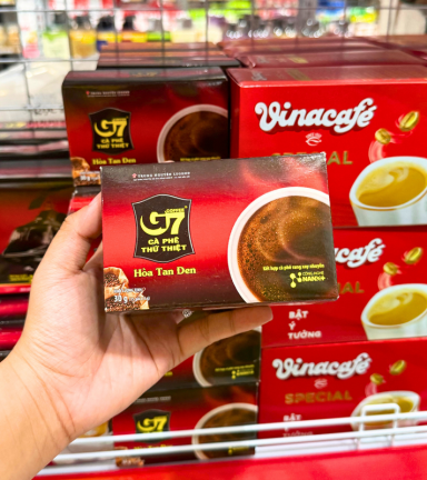 Cà Phê Hoà Tan Đen G7 Dạng Hộp 30g - CPHTDG7DH