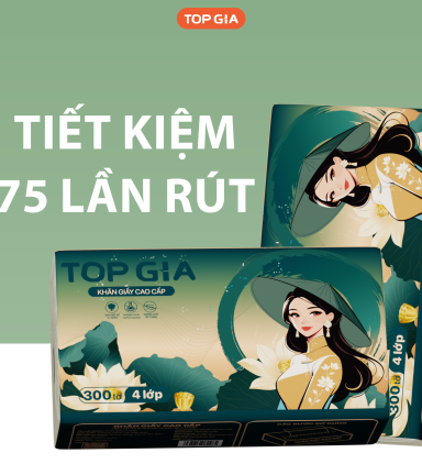 Combo 3 Gói Giấy Ăn Top Gia Sắc Việt - GIAYTOPGIASACVIET