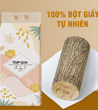 1 Gói Giấy Ăn Rút Đáy Topgia Tiểu Hạ - GIAYTOPGIATIEUHA