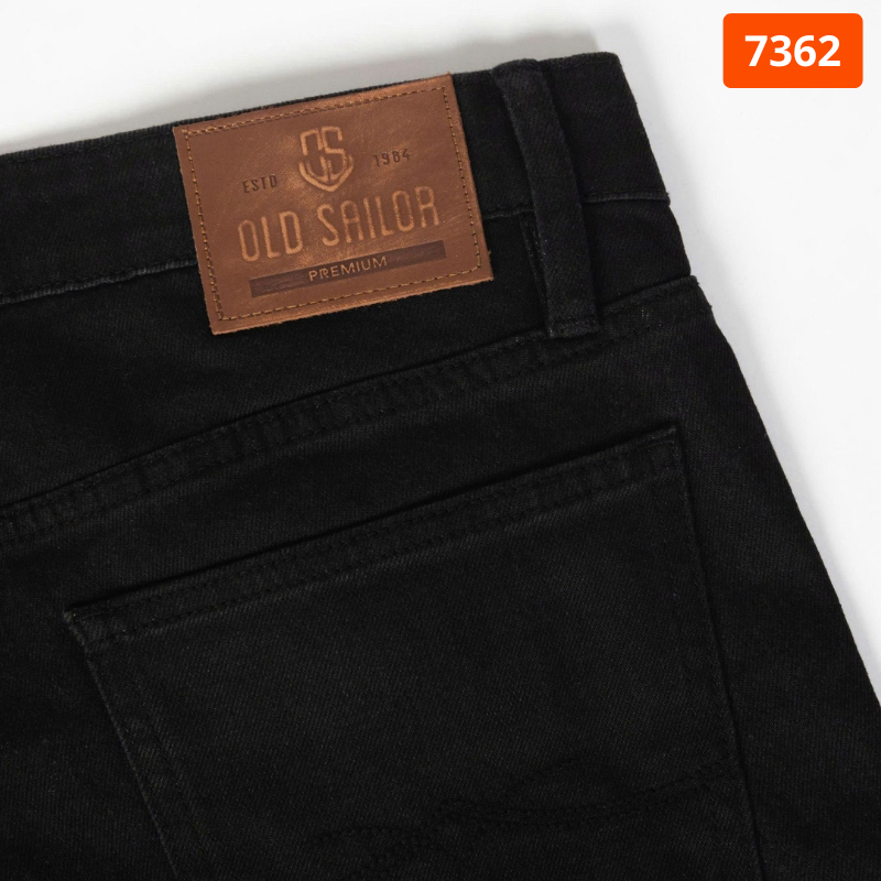 Quần Jeans Dài Nam Osl Aeroflex Deep-Black 95cm Jeans - 7362 10 Quần Jeans Dài Nam Osl Aeroflex Deep-Black 95cm Jeans - 7362