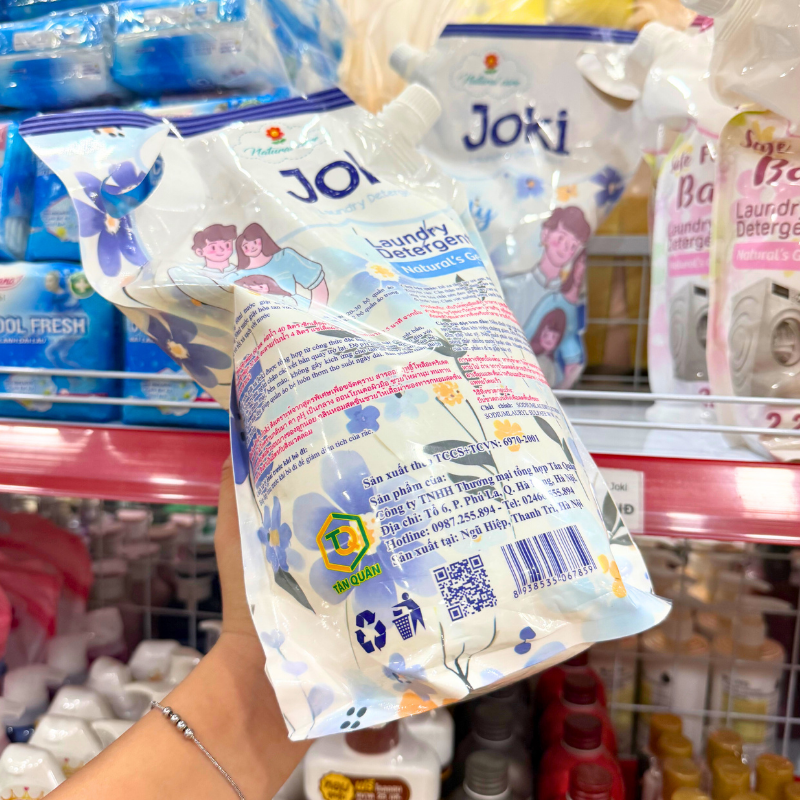 Chỗ sỉ túi Nước Giặt Joki Dành Cho Gia Đình 2,2 Lít 5 Chỗ sỉ túi Nước Giặt Joki Dành Cho Gia Đình 2,2 Lít