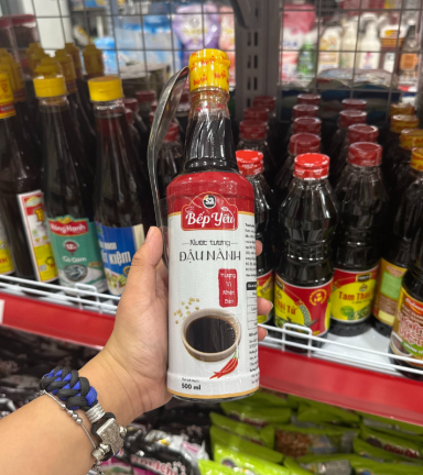 Nước Tương Đậu Nành S2 BẾP YÊU Tặng Muỗng 500ml - NTDNS2BY500ML