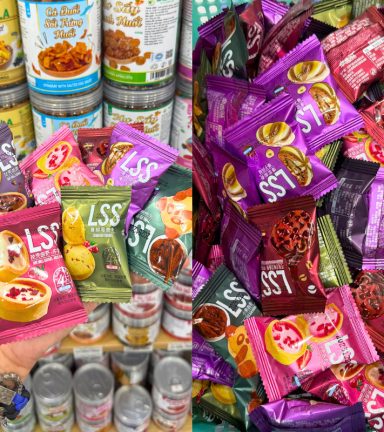 Bánh Lss - Bánh Quy Bơ Sữa Nhân Kem Thơm Ngon 500g - BLSS04