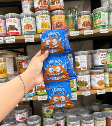 Combo 5 Gói Kẹo Dẻo Lợi Khuẩn Huro 24g - KDLKH5GOI