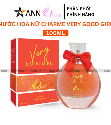 Nước Hoa Nữ Charme Very Good Girl Xịt Có Kim Tuyến 100ml - Hương Thơm Ngọt Ngào Quyến Rũ - 8936194698346