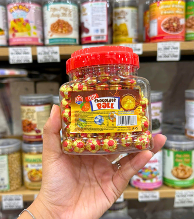 Kẹo Socola Crispy Chocolate Ball 250g - Kẹo Crispy Socola - 6954595998867