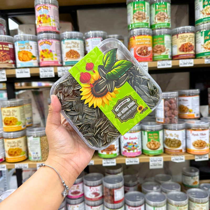 Hạt Hướng Dương Hộp 350g 6 Hạt Hướng Dương Hộp 350g