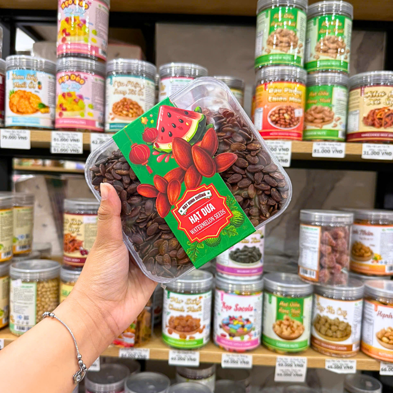 Nguồn hàng sỉ hạt Dưa Hộp 450g 6 Nguồn hàng sỉ hạt Dưa Hộp 450g