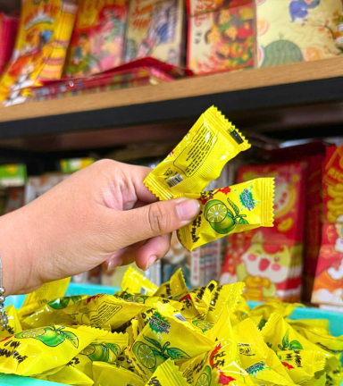 Kẹo Dẻo Ô Mai Vị Chanh Muối Hàng Xá 100g - KDOMVCM100G