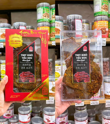 Khô Bò Xuyên Tiêu HÀN QUỐC PREMIUM BEEF GERKY 500g - KBXTHQPBG500G