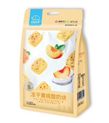 Sữa Chua Khô Sấy Lạnh Vị Đào 45g - SCKSLVD45G