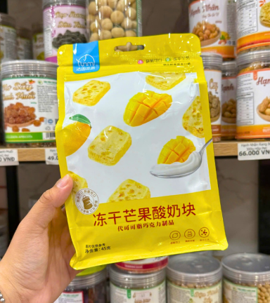 Sữa Chua Khô Sấy Lạnh Vị Xoài 45g - SCKSLVX45G