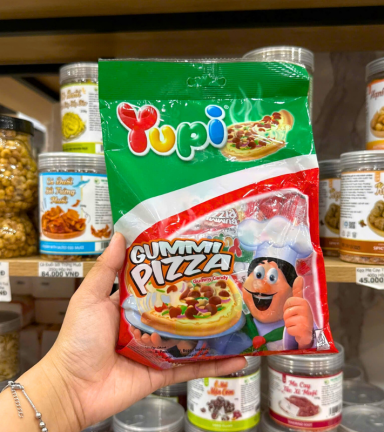 Kẹo Dẻo YUPI GUMMI PIZZA Gói 88g - KDYGPG88G