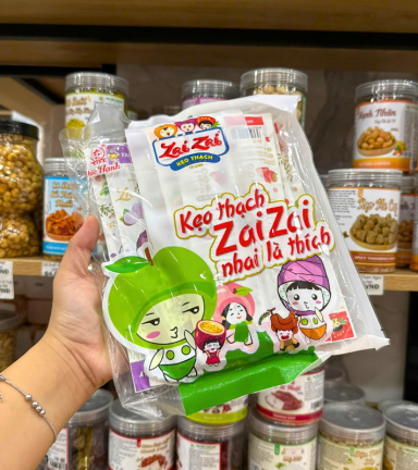 Kẹo Thạch Trái Cây ZAI ZAI Thanh Gói Lớn 635g - KTTCZZTGL635G